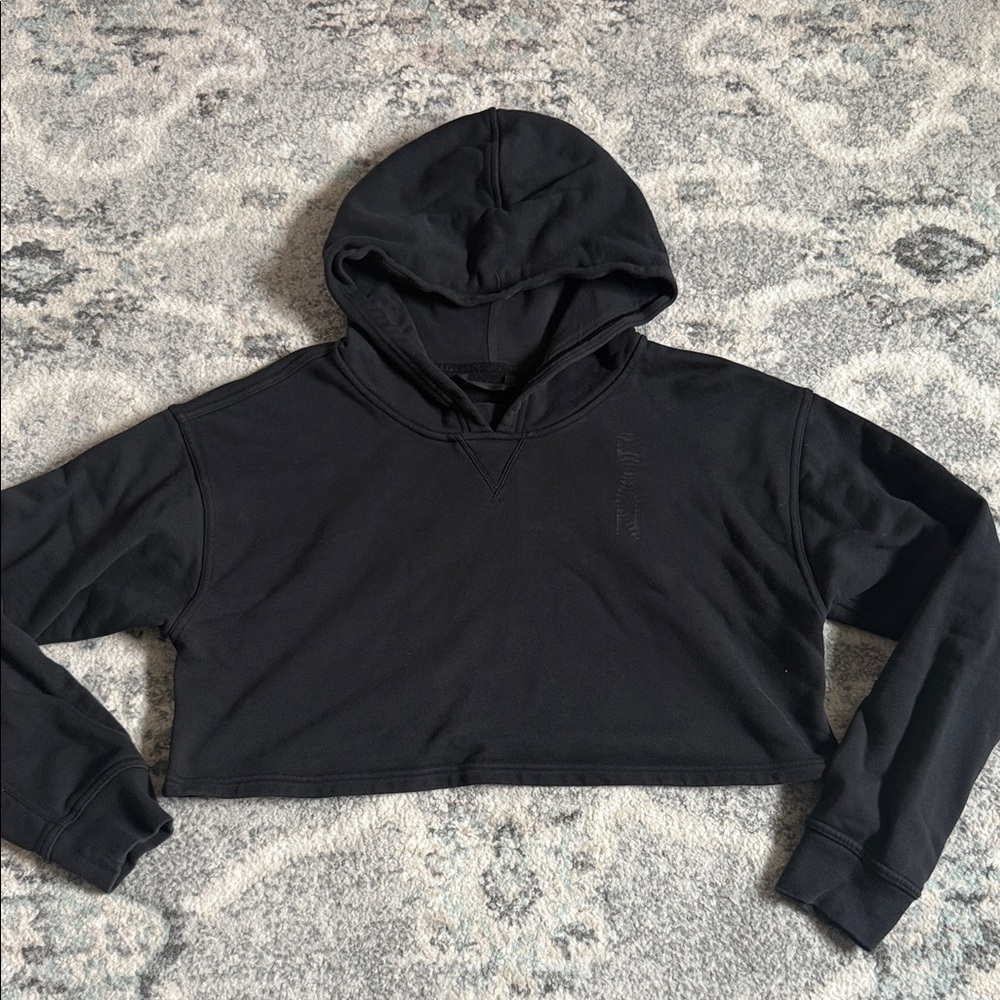 Lululemon Team Canada All Yours Cropped Pullover Hooded Sweatshirt